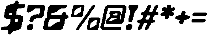 CS Boyka Drawn Italic otf (400) Font OTHER CHARS