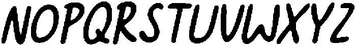 CS Boysen Drawn Italic otf (400) Font UPPERCASE