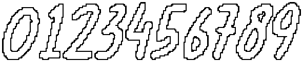 CS Boysen Pixel Outline otf (400) Font OTHER CHARS