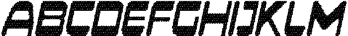 CS Brachial Disco Italic otf (400) Font UPPERCASE