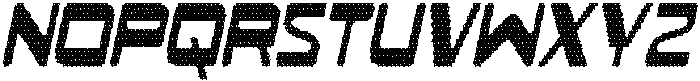 CS Brachial Disco Italic otf (400) Font UPPERCASE