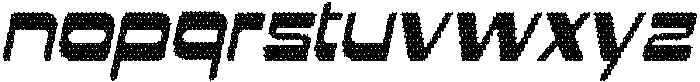 CS Brachial Disco Italic otf (400) Font LOWERCASE
