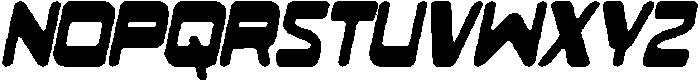 CS Brachial Drawn Italic otf (400) Font UPPERCASE