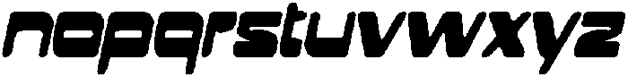 CS Brachial Drawn Italic otf (400) Font LOWERCASE