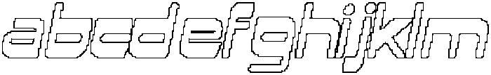 CS Brachial Pixel Outline otf (400) FONT