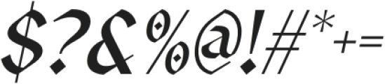 CS Branco Italic otf (400) Font OTHER CHARS