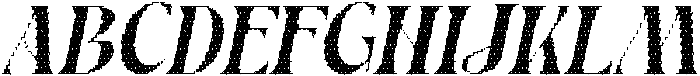 CS Brandis Disco Italic otf (400) Font UPPERCASE
