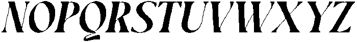 CS Brandis Italic otf (400) Font UPPERCASE
