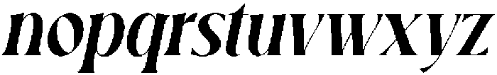 CS Brandis Italic otf (400) Font LOWERCASE