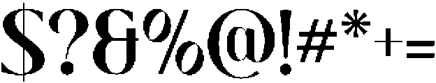 CS Brandis Regular otf (400) Font OTHER CHARS