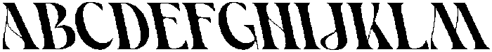 CS Brandis Reverse Italic otf (400) Font UPPERCASE