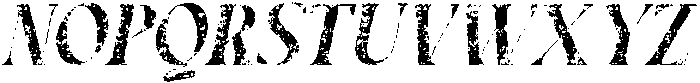 CS Brandis Stamp Italic otf (400) Font UPPERCASE