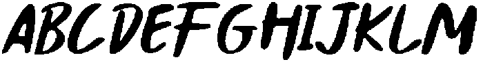 CS Brawley Drawn Italic otf (400) Font UPPERCASE