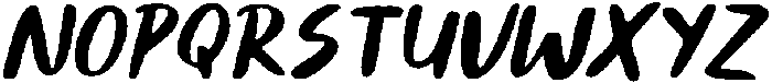 CS Brawley Drawn Italic otf (400) Font UPPERCASE