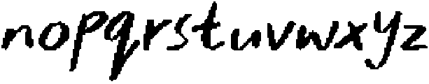 CS Brawley Pixel Regular otf (400) Font LOWERCASE