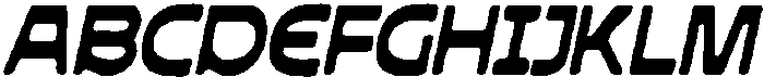 CS Bredius Drawn Italic otf (400) Font UPPERCASE