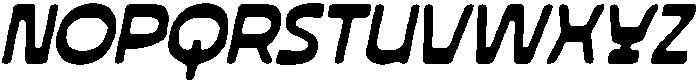 CS Bredius Drawn Italic otf (400) Font UPPERCASE