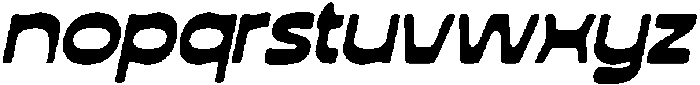 CS Bredius Drawn Italic otf (400) Font LOWERCASE