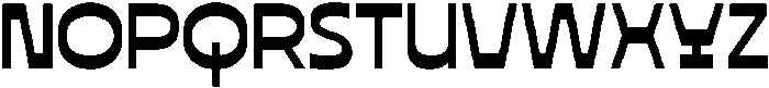 CS Bredius Regular otf (400) Font UPPERCASE