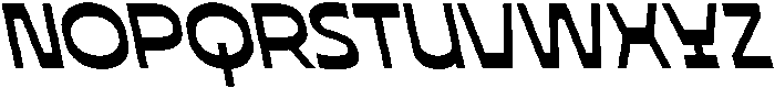 CS Bredius Reverse Italic otf (400) Font UPPERCASE
