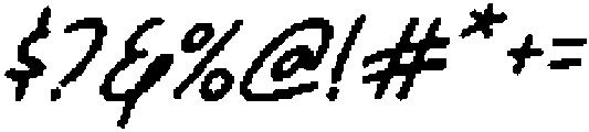 CS Breezy Pixel Regular otf (400) Font OTHER CHARS