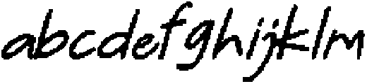 CS Breezy Pixel Regular otf (400) Font LOWERCASE