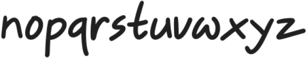 CS Breezy Regular otf (400) Font LOWERCASE