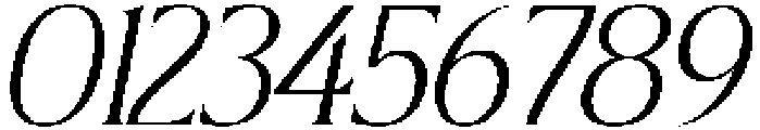 CS Brela Italic otf (400) Font OTHER CHARS