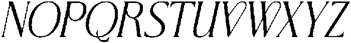 CS Brela Italic otf (400) Font UPPERCASE