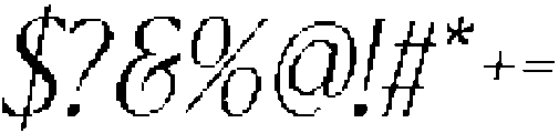 CS Brela Pixel Regular otf (400) Font OTHER CHARS
