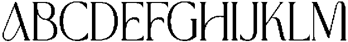 CS Brela Regular otf (400) Font UPPERCASE