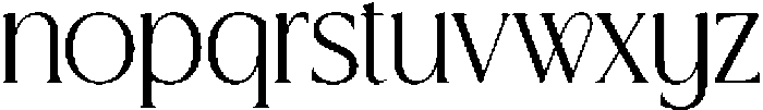 CS Brela Regular otf (400) Font LOWERCASE