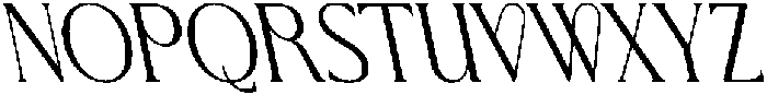 CS Brela Reverse Italic otf (400) Font UPPERCASE
