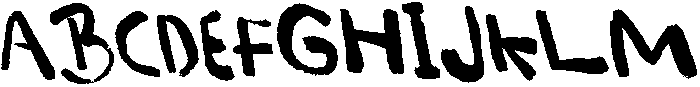 CS Brevin Reverse Italic otf (400) Font UPPERCASE