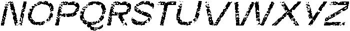 CS Brian Stamp Italic otf (400) Font UPPERCASE