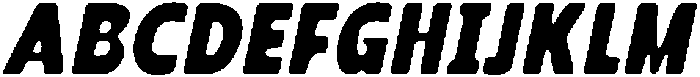 CS Bricker Drawn Italic otf (400) Font UPPERCASE