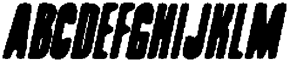CS Brigham Drawn Italic otf (400) Font UPPERCASE