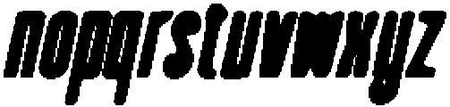 CS Brigham Drawn Italic otf (400) Font LOWERCASE