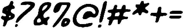 CS Brilon Drawn Italic otf (400) Font OTHER CHARS