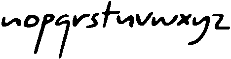 CS Brilon Drawn Italic otf (400) Font LOWERCASE