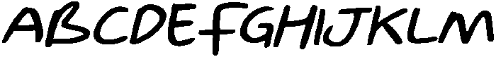 CS Brilon Italic otf (400) Font UPPERCASE