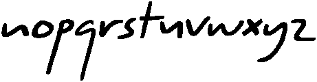 CS Brilon Italic otf (400) Font LOWERCASE