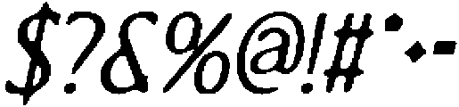 CS Briseis Drawn Italic otf (400) Font OTHER CHARS