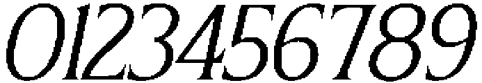 CS Briseis Italic otf (400) Font OTHER CHARS