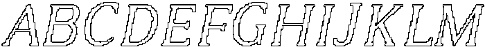CS Briseis Pixel Outline otf (400) Font