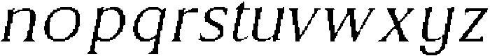 CS Briseis Pixel Regular otf (400) Font LOWERCASE