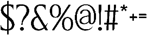CS Briseis Regular otf (400) Font OTHER CHARS