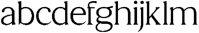 CS Briseis Regular otf (400) Font LOWERCASE