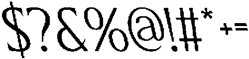 CS Briseis Reverse Italic otf (400) Font OTHER CHARS