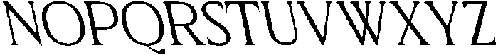 CS Briseis Reverse Italic otf (400) Font UPPERCASE